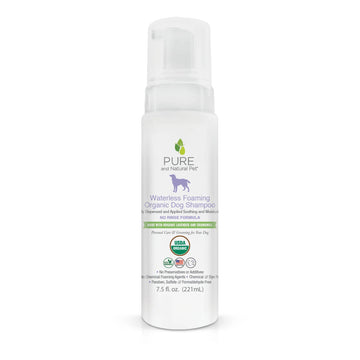 Pure & Natural Pet - Waterless Foaming Dog Shampoo 7.5oz