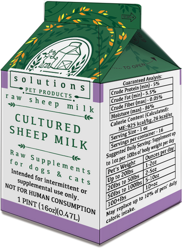Solutions Sheep Milk Pint 16oz