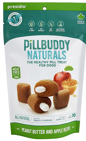 Pill Buddy Naturals Peanut Butter Apple 30 ct/150g
