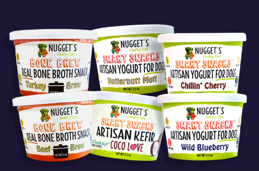 Nugget's Bone Broth Lickable Cups