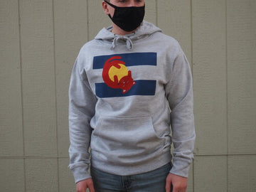 Purrrr Say Colorado Cat Sweatshirts