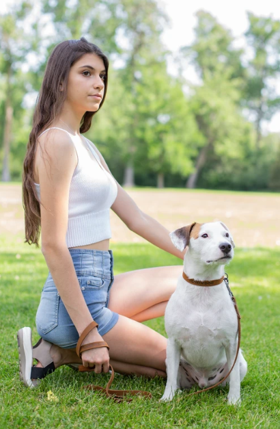 Euro Dog Leash - Soft Leather
