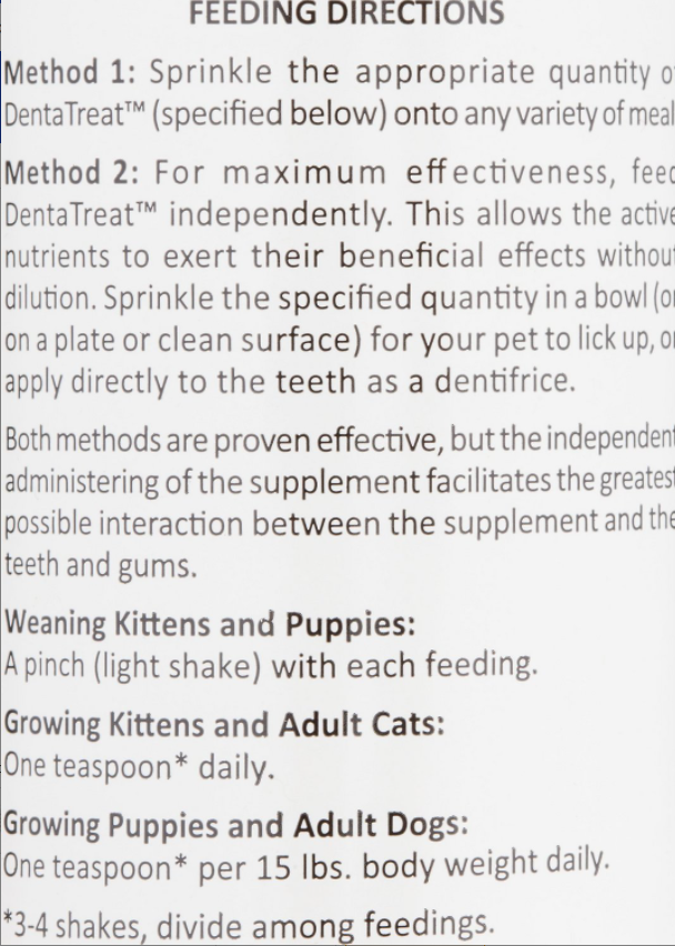 Wysong DentaTreat Powder