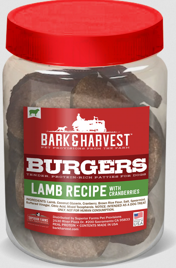 Bark & Harvest Burger Treats