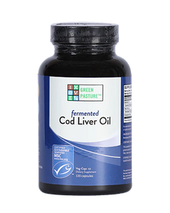Green Pasture Fermented Cod Liver Capsules 120ct