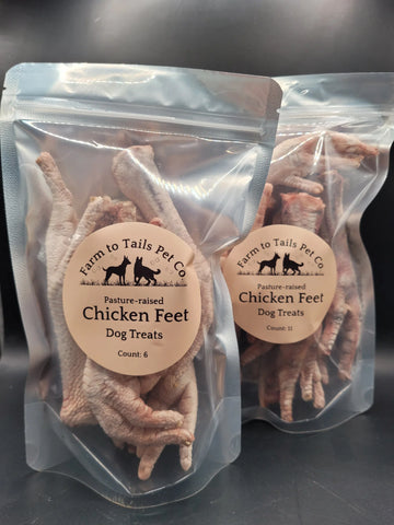 Farm to Tails Chicken Feet 6ct