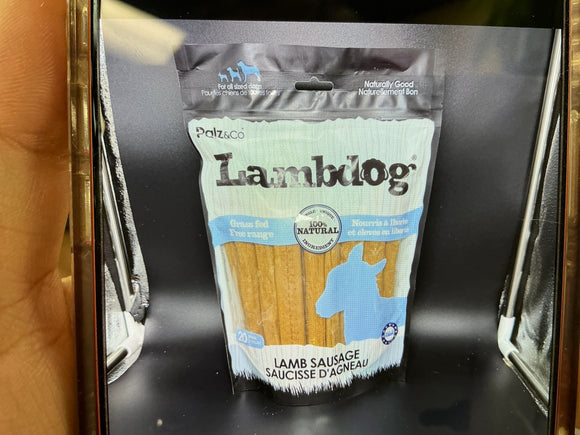 Palz & Co Jerky 20 pk Lamb - Lambdog