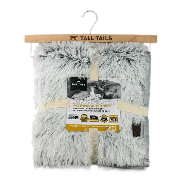 Tall Tails Waterproof Blanket Gray 40 x 60
