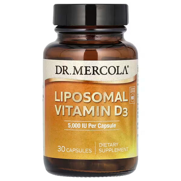 Dr. Mercola Lipsomal Vitamin D3 5000 IU 30 Caps