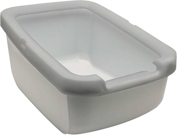 Catit Cat Pan with Rim Warm Grey