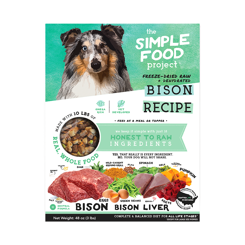 Simple Food Project Dog Freeze Dried Raw