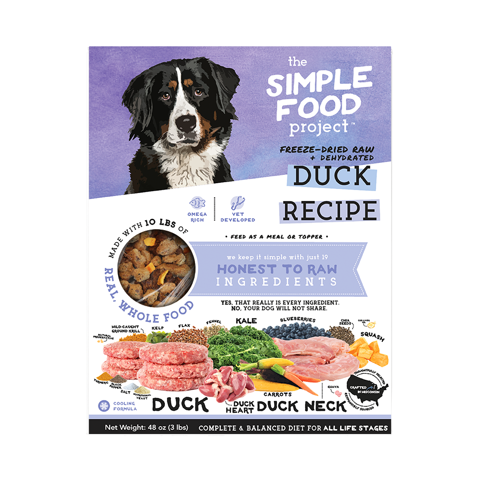 Simple Food Project Dog Freeze Dried Raw