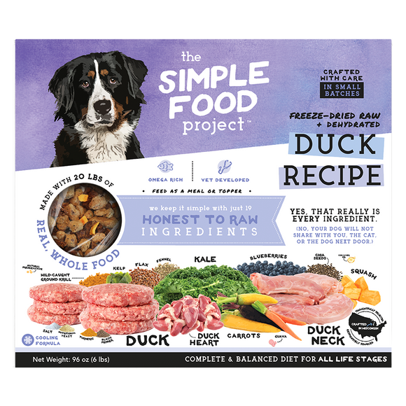 Simple Food Project Dog Freeze Dried Raw