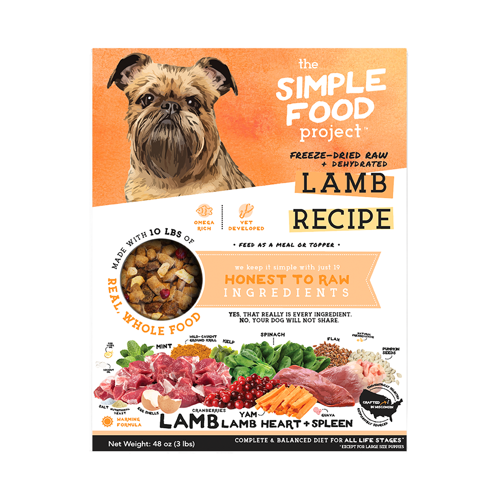Simple Food Project Dog Freeze Dried Raw