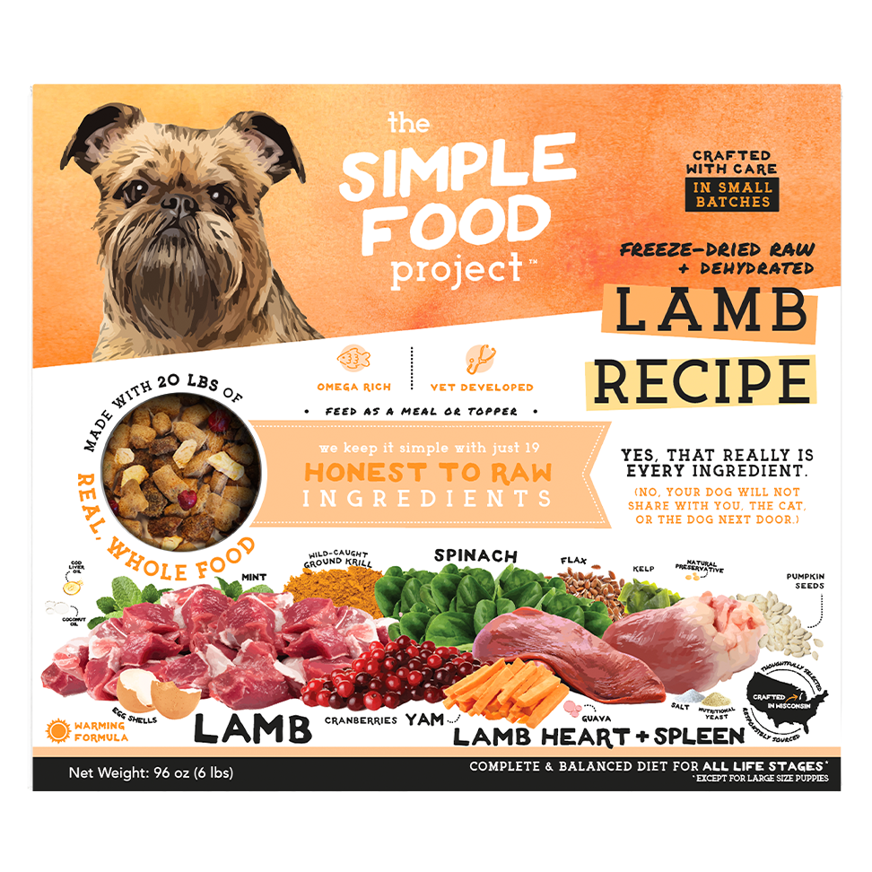 Simple Food Project Dog Freeze Dried Raw