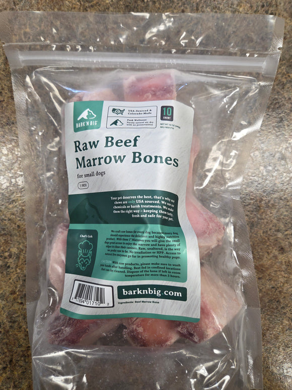 Bark'N Big Raw Beef Marrow Bones