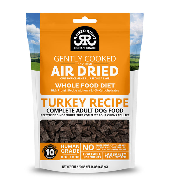 Raised Right Air Dried