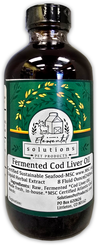 Solutions Fermented Cod Liver Oil 8oz