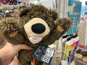 Tall Tails Dog Plush Rope Body Grizzly L