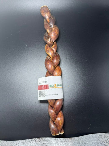 Mika & Sammy's Braided Beef Gullet 12"