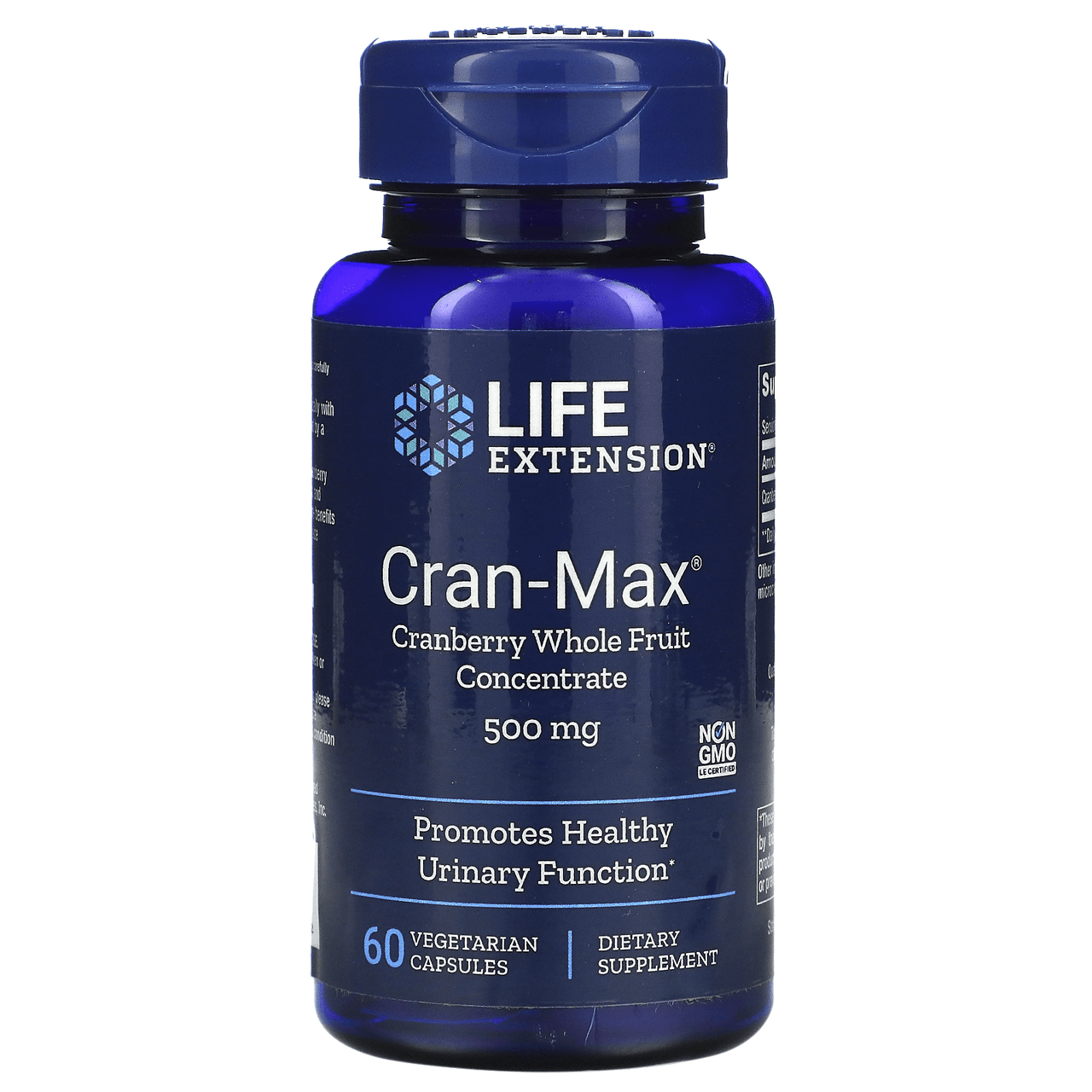 Life Extension Cran Max 500mg 60ct