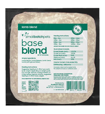 Small Batch Dog Raw Brick 2lb