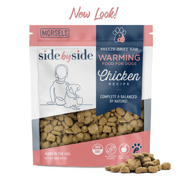Side by Side Freeze Dried Morsels