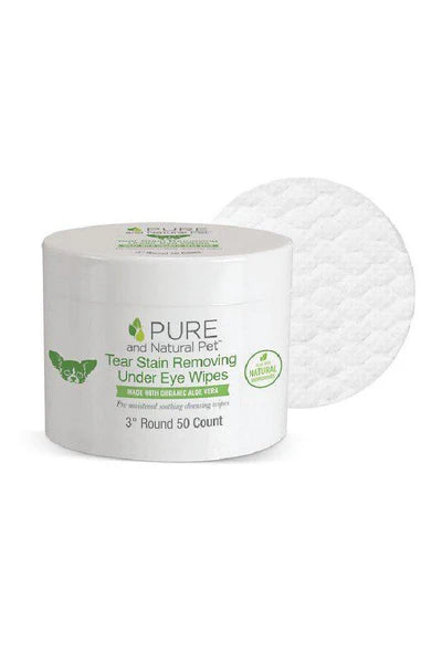 Pure & Natural Pet - Tear Stain Removing Eye Wipes