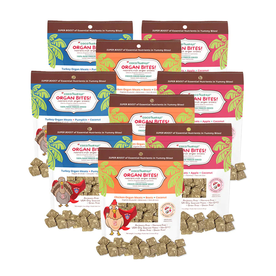 CocoTherapy Organ Bites 3oz