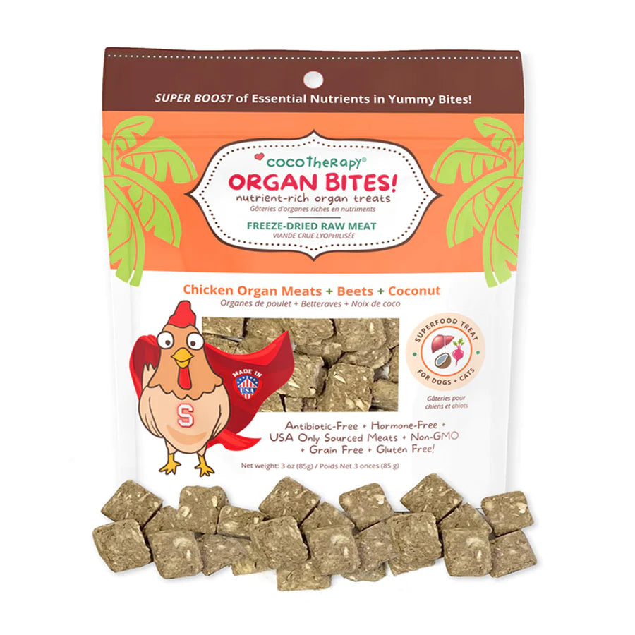 CocoTherapy Organ Bites 3oz