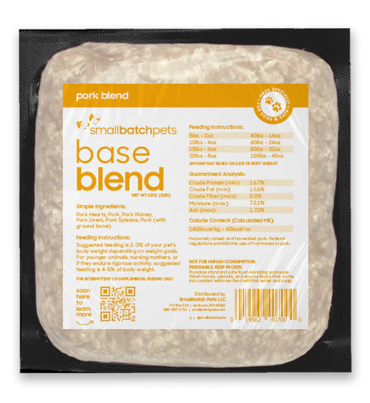 Small Batch Dog Raw Brick 2lb
