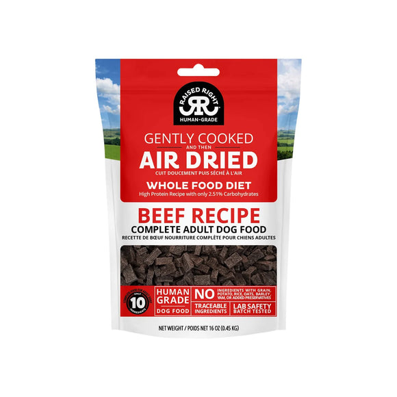 Raised Right Air Dried