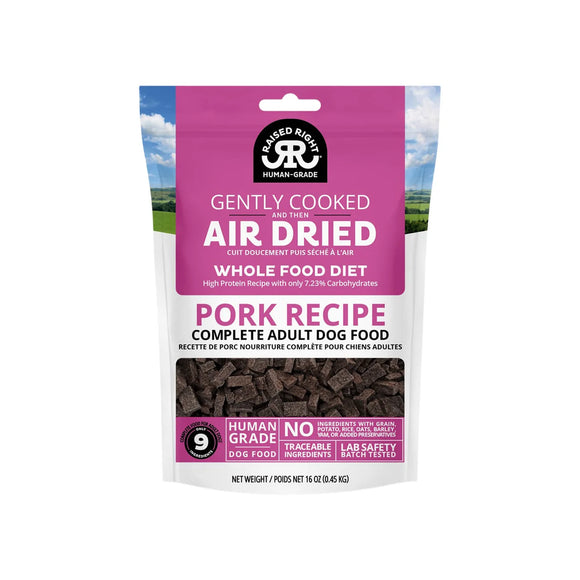 Raised Right Air Dried