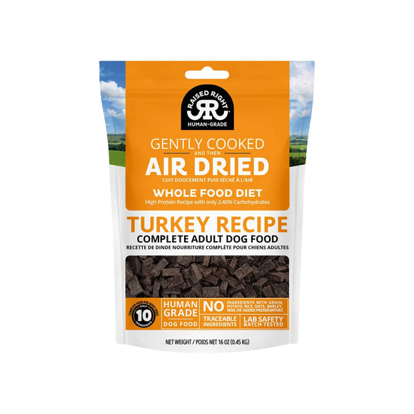 Raised Right Air Dried
