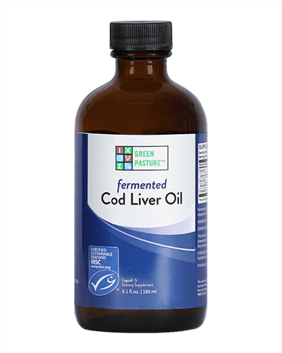 Green Pasture Fermented Cod Liver Oil 6.1oz