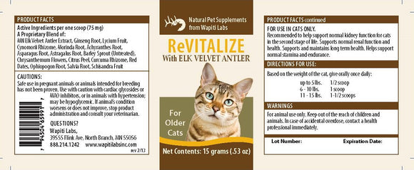 Wapiti Elk Velvet Cat