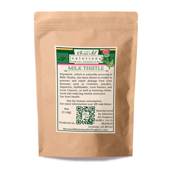 Elemental Solutions Milk Thistle 4oz