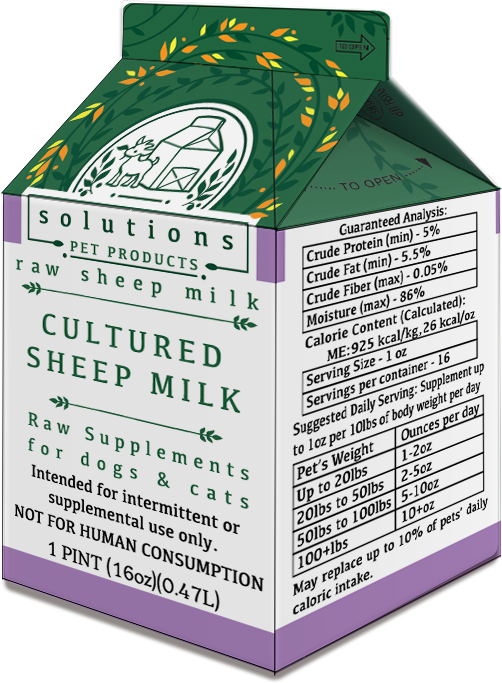 Solutions Sheep Milk Pint 16oz