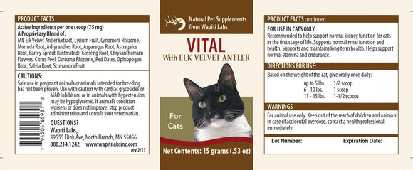 Wapiti Elk Velvet Cat