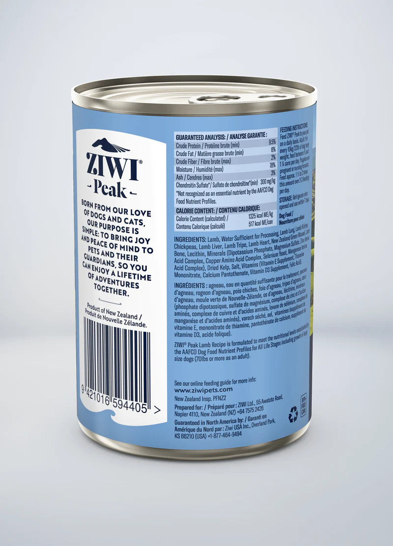 Ziwi Peak Dog Originals Wet Food