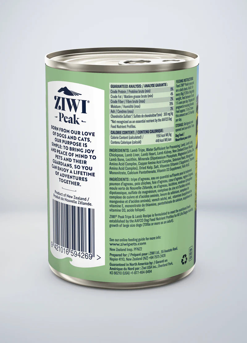 Ziwi Peak Dog Originals Wet Food