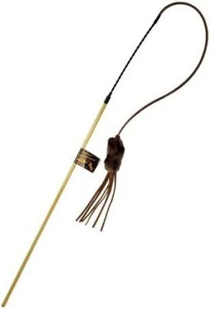 VEE PURRfect Cat Play Wand Bouncer Leather