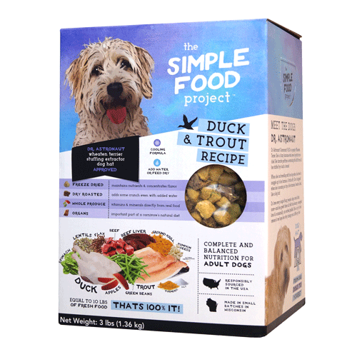 Simple Food Project Dog Freeze Dried Raw