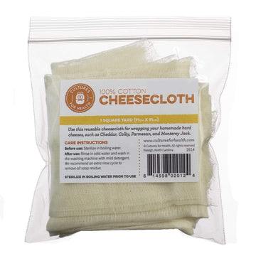 Cultures for Health Cheesecloth - Unbleached Cotton