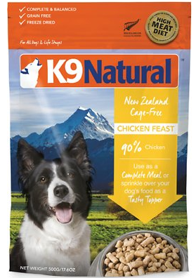 K9 Natural Dog Freeze Dried Diets