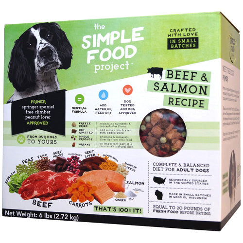 Simple Food Project Dog Freeze Dried Raw