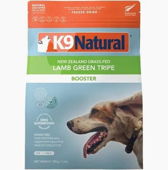 K9 Natural Dog Freeze Dried Green Tripe Booster