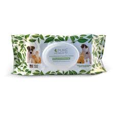 Pure and Natural Pet Cleansing Wipes