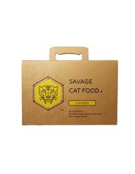 Savage Cat Chicken Pouch 3oz 28ct