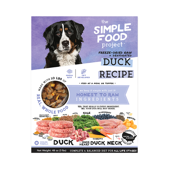 Simple Food Project Dog Freeze Dried Raw